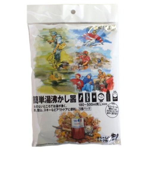 簡単湯沸かし器POT　5回分