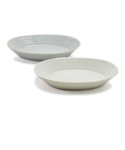 アイトー(aito) 美濃焼 フォグ ペアオーバルボウル 760mL 0113503