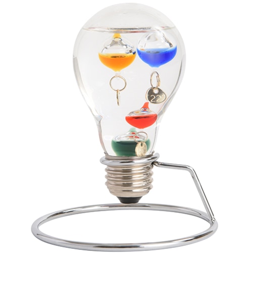 茶谷産業　Fun　Science　ガラスフロート温度計　333‐208　電球型
