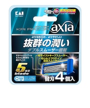 KAI RAZOR(カイレザー) axia(アクシア) 替刃 4個入り