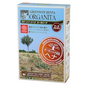 グリーンノートヘナ オーガニータ 白髪染め アースブラウン(自然な茶色) 100g