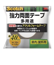 スリーエム(3M) スコッチ 強力両面テープ 多用途 PSD‐40R 40mm×10m