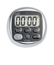 A&D デジタル防滴タイマー AD-5705BK ブラック