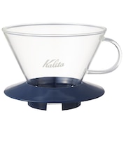 カリタ(Kalita) ガラスドリッパー 185 スモーキーブルー