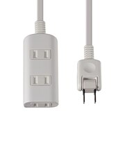エルパ(ELPA) 扉付タップ3P2M WBT-N3020B(W)