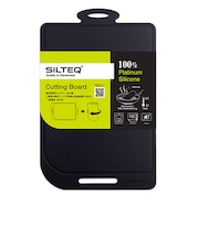 シルテック(SILTEQ) きれいのミカタ 丸めて煮沸除菌できるまな板 Mサイズ ブラック