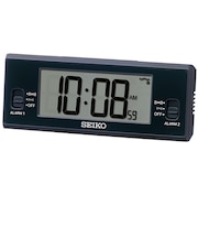 セイコー(SEIKO) コンパクトデジタル電波クロック SQ321K ブラック