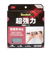 スリーエム(3M) スコッチ 超強力両面テープ 粗面素材用 PRO‐19R 19mm×10m
