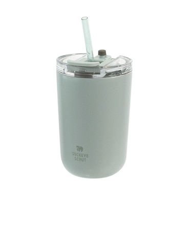 サブヒロモリ　ソクート　ステンレスストロータンブラー　380mL　ブルー