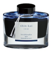 パイロット（PILOT）　万年筆インキ　色彩雫　50ｍL　深海