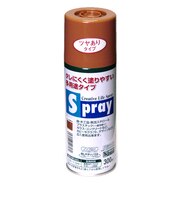 アサヒペン　スプレー　300ml　ツヤあり　ライトブラウン