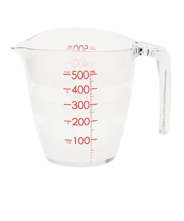 マーナ（marna）　目盛りが見やすい計量カップ　K728　500mL