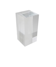 サワダプラテック(SAWADA PLATEC) アクリルブロック 角柱 20×20×40mm クリア
