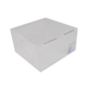 サワダプラテック（SAWADA　PLATEC）　アクリルボックス　　フタ付き　100×100×54mm　クリア