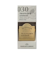 トラベラーズカンパニー(TRAVELER’S COMPANY) トラベラーズノート ブラスクリップ 43089006 ロゴ柄