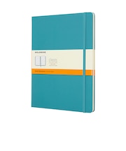 モレスキン(MOLESKINE) ノートブック ハードカバー 横罫 Xラージサイズ QP090B35 リーフブルー