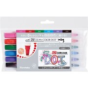 呉竹 ZIG クリーンカラードット 6色セット TC-6100/6V