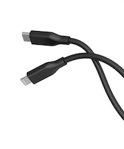 シーアイオー(CIO) シリコーンケーブル USB-C to Lightning 1m ブラック