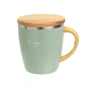 【お買い得】 サブヒロモリ ファッジ ウッディサーモマグカップ 430mL SHI4003-22 グリーン