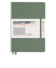 ロイヒトトゥルム1917(LEUCHTTURM1917) ミディアム A5 方眼 365491 オリーブ