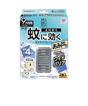 アース製薬　マモルーム　蚊に効く貼るだけプレート　あみ戸用　9ヶ月　2個入り（防除用医薬部外品）