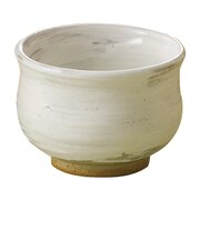 藍花 ぐい呑 10977 白刷毛 60mL