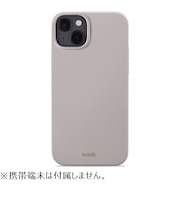 【お買い得】　【iPhone15Plus】　ホールディット（Holdit）　シリコンケース　15981　トープ