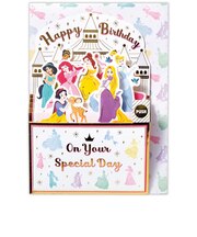 ホールマーク(Hallmark) グリーティングカード 誕生お祝い オルゴール ディズニー 815387 プリンセス/お城2