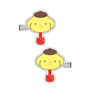 バンダイ　サンリオキャラクターズチョコレート　ヘアクリップ　ポムポムプリン