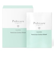 ピュビケア オーガニック フェミニン コットンシート PU0015 クールミント 20枚入