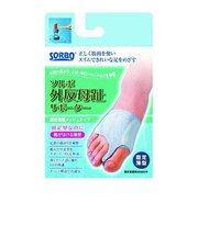 ソルボ 外反母趾サポーター 固定薄型メッシュタイプ S右