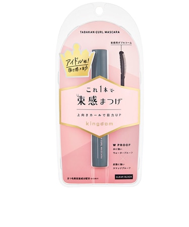 キングダム　束感カールマスカラ　クリアブラック　6g