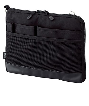 リヒトラブ（LIHIT　LAB.）　SMART　FIT　ACTACT　バッグインバッグ　A5　ヨコ型　A－7680－24　ブラック
