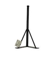 イロンナ(Ironna) 丸脚金具 370mm 黒