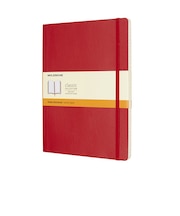 モレスキン(MOLESKINE) クラシックノートブック ソフトカバー 横罫 XLサイズ レッド