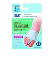 ソルボ 外反母趾サポーター 固定薄型メッシュタイプ M右