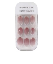 プレスアンドゴー(Press&Go) LUXURY オーバル LPG44J ローズストーン