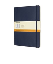 モレスキン(MOLESKINE) クラシックノートブック ソフトカバー 横罫 XLサイズ ブルー