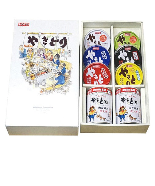 ホテイフーズ　やきとりオリジナルギフトアソート　HY27　8缶