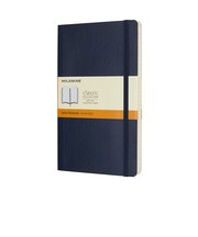 モレスキン(MOLESKINE) クラシックノートブック ソフトカバー 横罫 ラージサイズ ブルー
