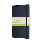 モレスキン(MOLESKINE) クラシックノートブック ソフトカバー 無地 ラージサイズ ブルー