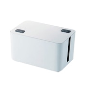 エレコム（ELECOM）　ケーブルボックス（4個口）　EKC－BOX002WH　ホワイト
