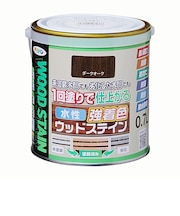 アサヒペン 水性 強着色 ウッドステイン 0.7L ダークオーク