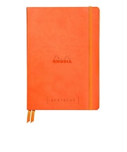 ロディア（RHODIA）　ゴールブック　A5　ドット　cf117754　タンジェリン