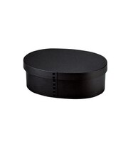ハコヤ(HAKOYA) 曲げわっぱ一段弁当 小 500mL マットブラック