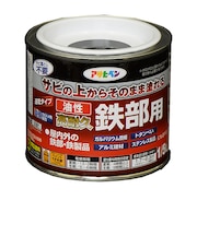 アサヒペン 油性 高耐久 鉄部用 1/5L 黒