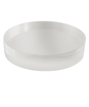 サワダプラテック(SAWADA PLATEC) アクリル円ブロック 径100×20mm クリア