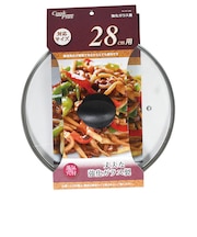パール金属 強化ガラス蓋 28cm用 HC-262