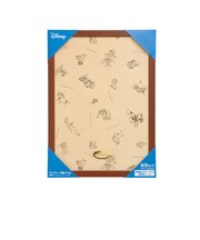 テンヨー ディズニー世界最小専用 木製パネル 1000ピース用 ブラウン
