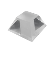 サワダプラテック（SAWADA　PLATEC）　アクリルブロック　台形　30×30×16mm　クリア